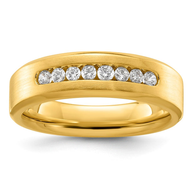 10K VS/SI FGH Lab Grown Diamond Mens Ring