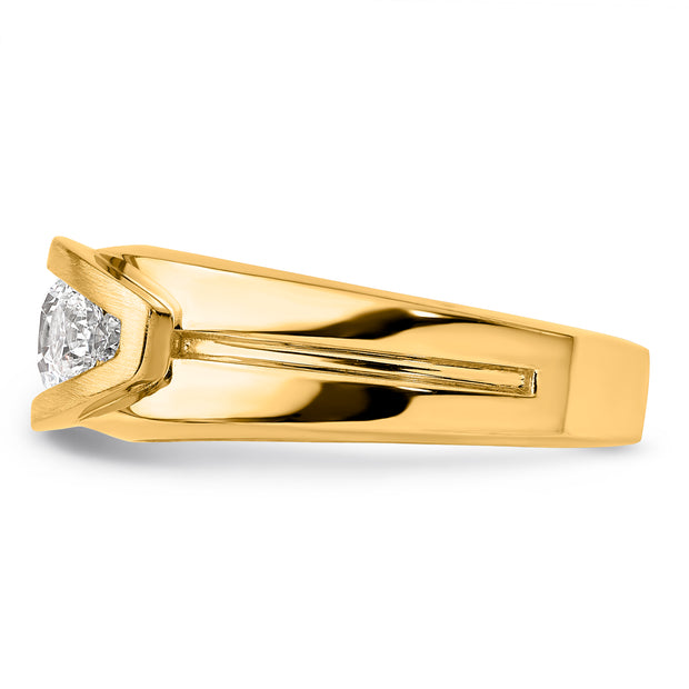 10K VS/SI FGH Lab Grown Diamond Mens Ring