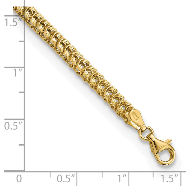 14k Polished Fancy Link Bracelet