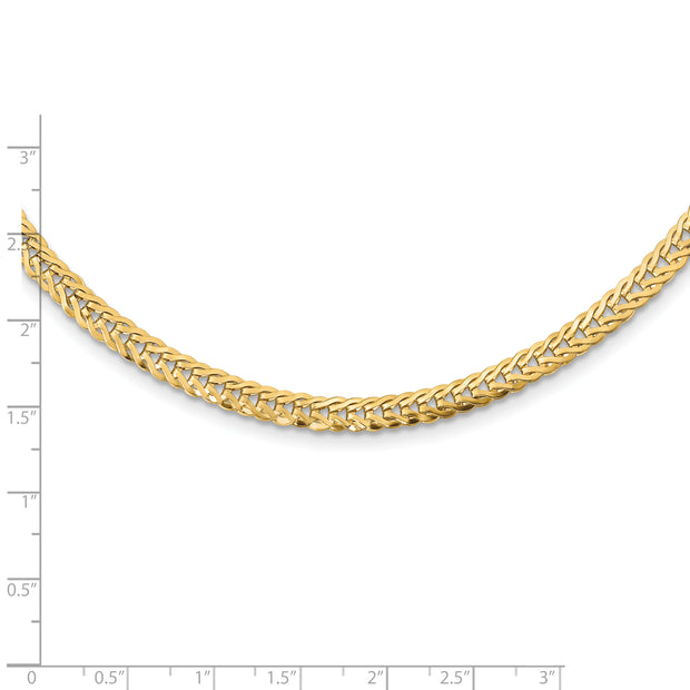 14k Polished Fancy Link 17in Necklace