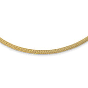 14K Polished Fancy Necklace