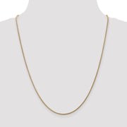 14k 1.6mm Round Snake Chain