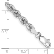 14k WG 4.0mm Regular Rope Chain