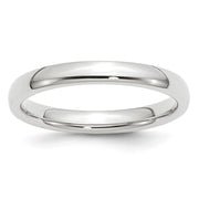 14KW 3mm Standard Comfort Fit Wedding Band Size 9