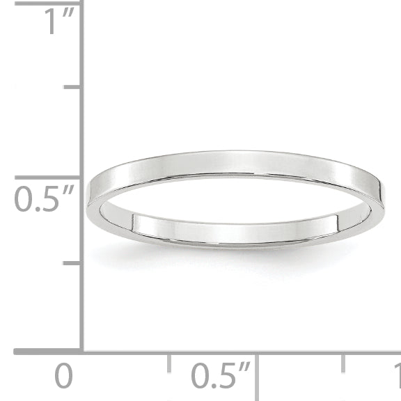 14KW 2mm LTW Flat Band Size 6.5