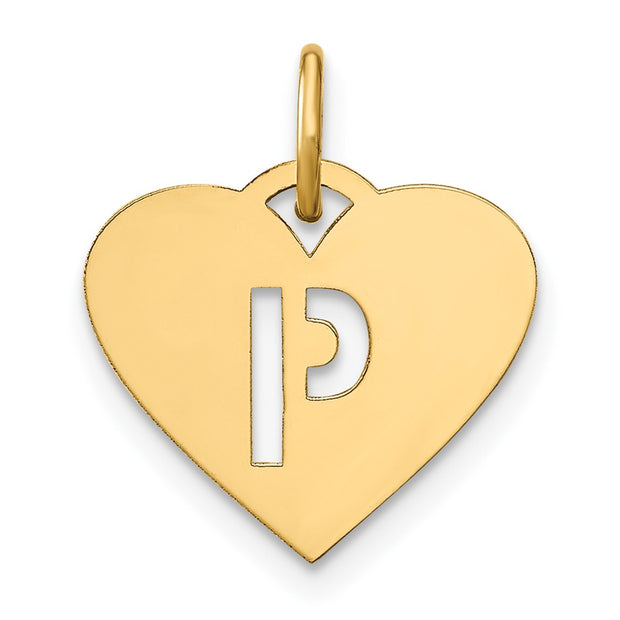 14ky Initial Letter P Initial Charm